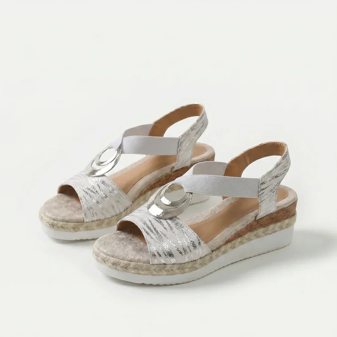 CORAL Sandalias esparto