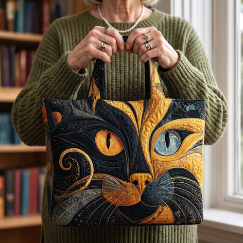 Bolso Artesanal - Gato Mistico