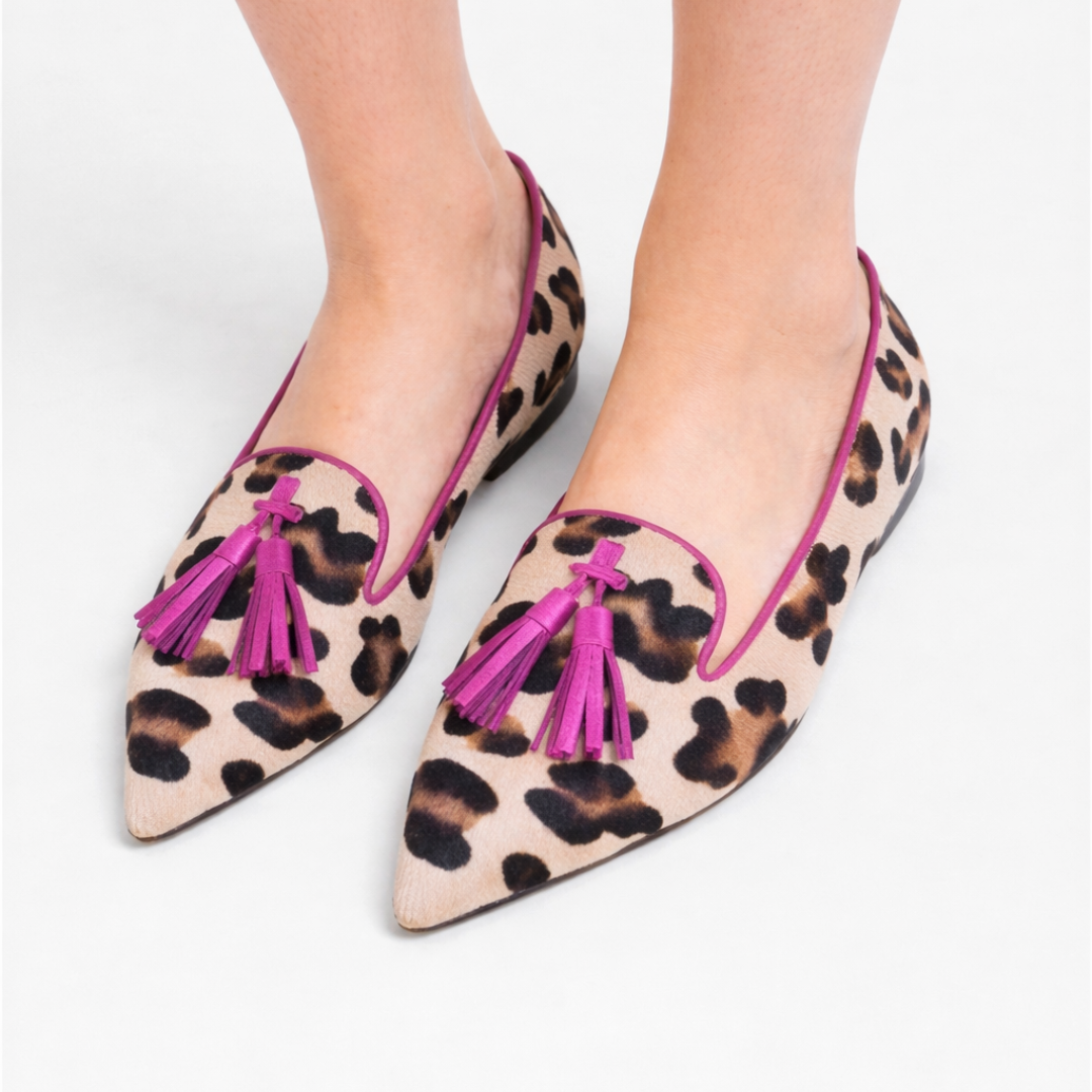 MIRELLA Mocasines Animal Print