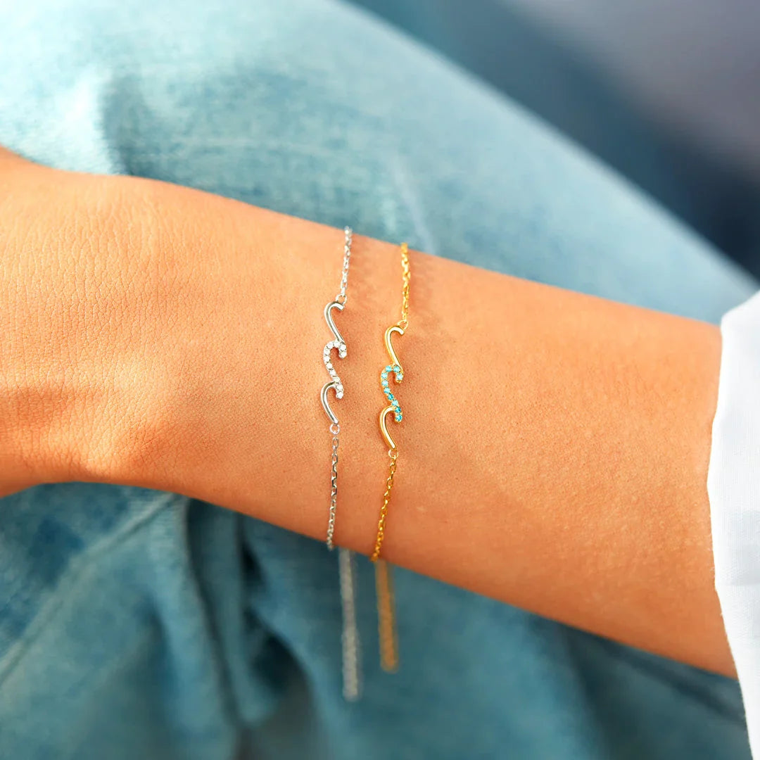 Bracelet Vagues - À ma meilleure amie - Je serai toujours à tes côtés