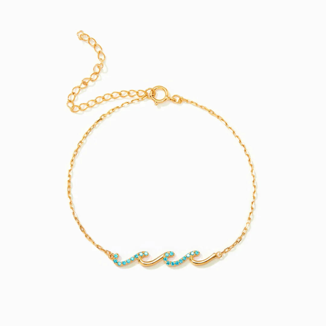 Bracelet Vagues - À ma meilleure amie - Je serai toujours à tes côtés